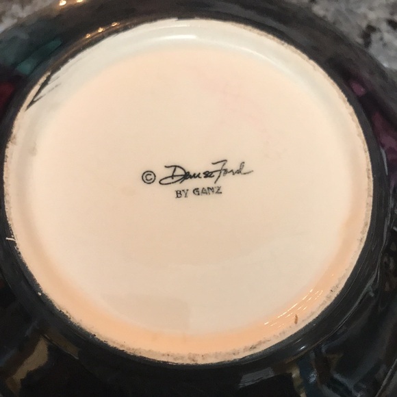 Denise Ford Hand Painted Glazed Ceramic Bowl ' - Picture 5 of 5